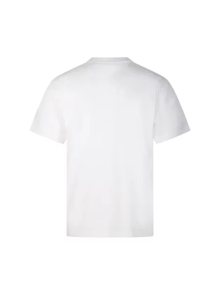 Koszulka polo Burberry w kratę biała