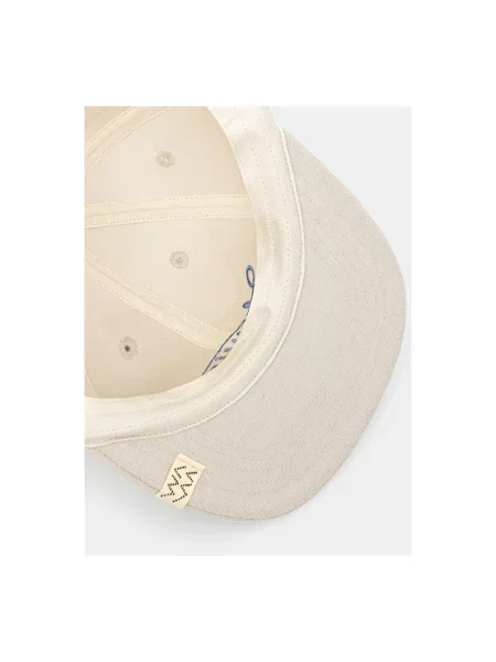 Visvim czapka z daszkiem z dodatkiem wełny excelsior ii cap beżowy
