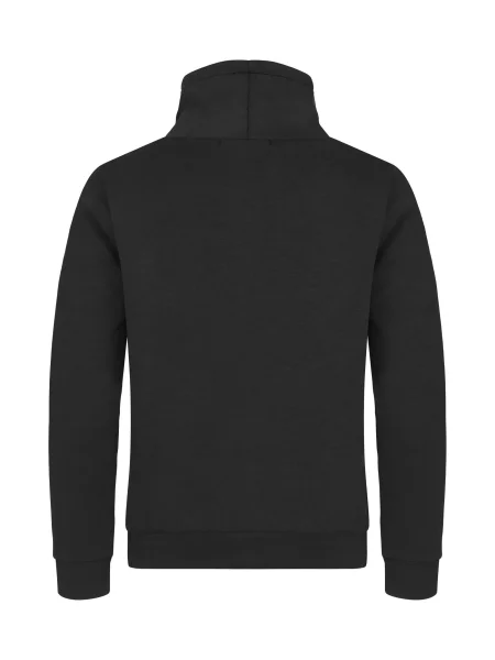 Clique Hobart Bluza z wysokim kołnierzem z materiału air-layer – Black czarna