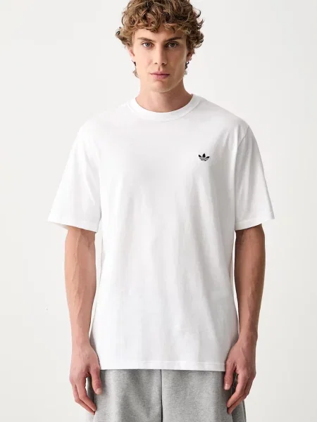 Adidas Originals kratka majica Trefoil Essentials bela