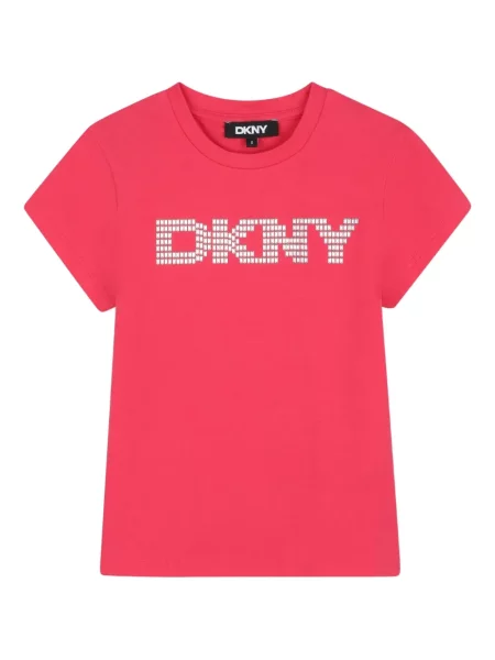 Koszulka dziecięca Dkny różowa