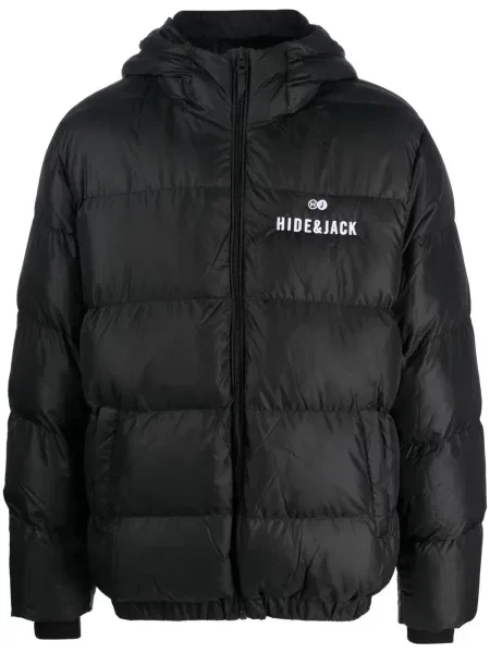 Geacă Hide&jack cu broderie negru