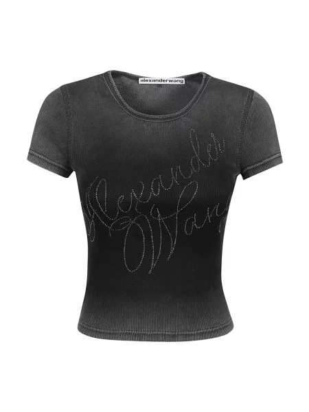 Spodnie cargo Alexander Wang niebieskie