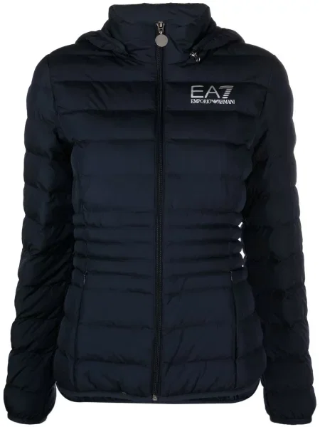 Geacă Ea7 Emporio Armani cu imagine albastru