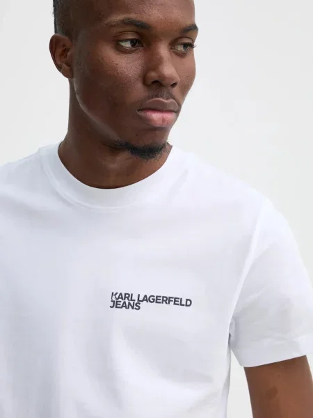 Karl Lagerfeld Jeans kratka majica bela