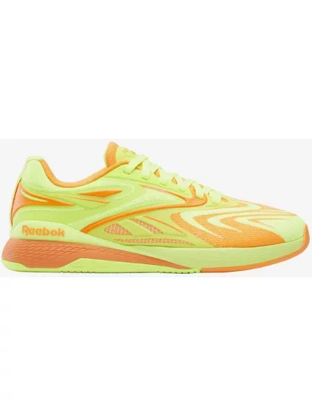 Reebok buty treningowe Nano X5 Edge female Digital Lime/Atomic Tangerine Size: 35 żółte