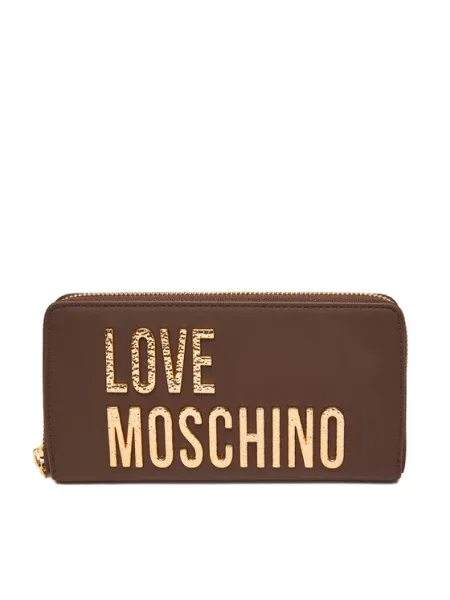 Denarnica Love Moschino rjava