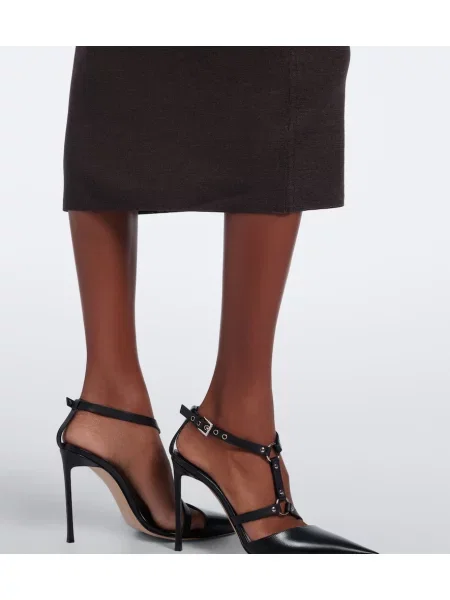 Rochie midi Tom Ford de lână maro