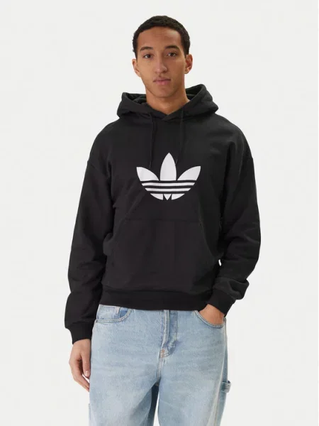 Adidas Суитшърт adicolor Trefoil черен