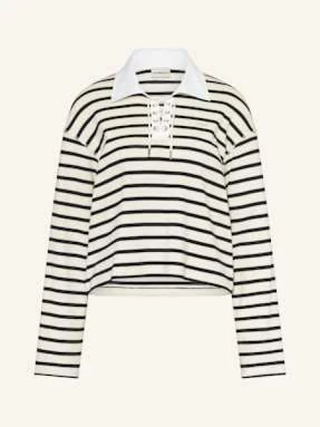 Claudie Pierlot Koszulka Z Długim Rękawem weiss czarny