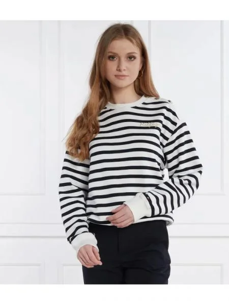 Tommy Hilfiger Hanorac GOLD BUTTON alb