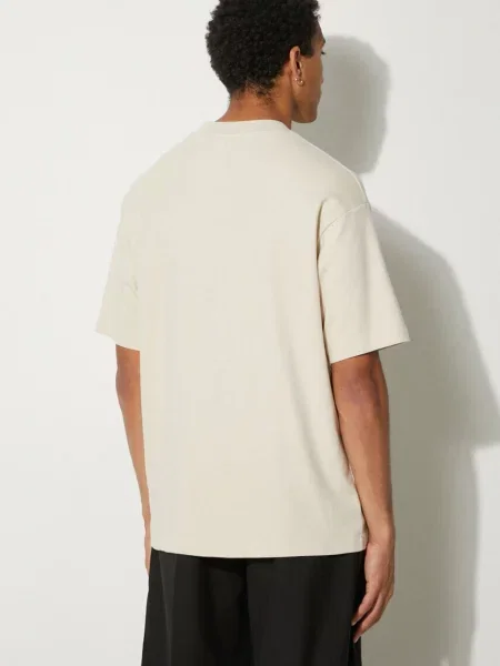 Drole de Monsieur Koszulki Mężczyzna M Klasyczne T-shirty i Pola beżowy