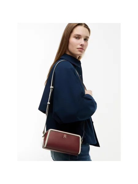 Tommy Hilfiger Geantă poștaș Grace maro
