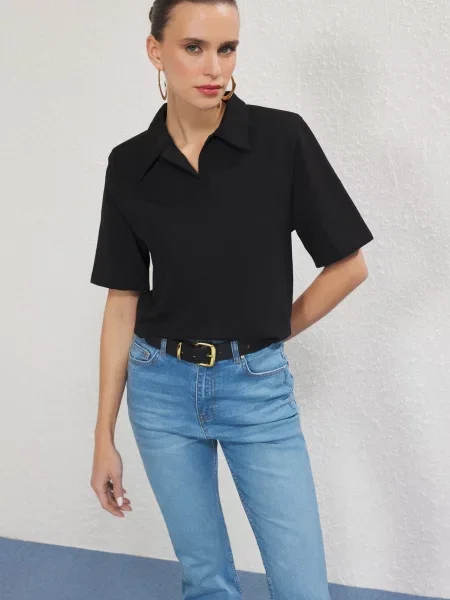 Trendyol Tricou negru