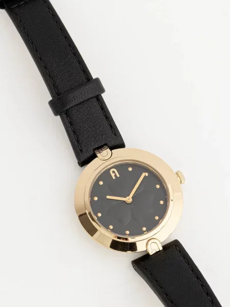 Furla zegarek FURLA HERITAGE czarny
