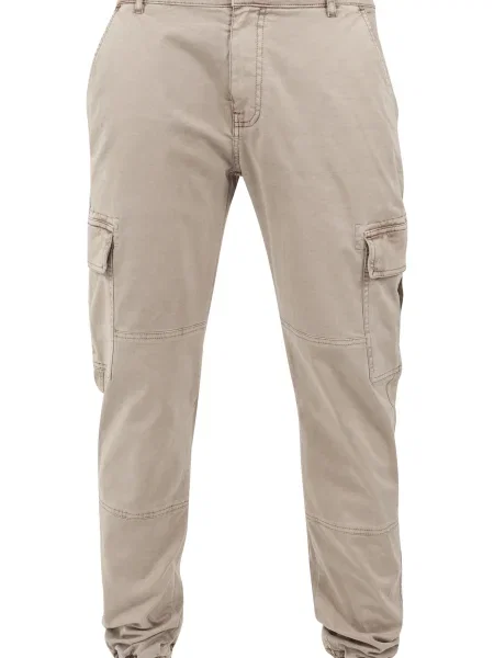 Urban Classics Pantaloni cu cămilă maro