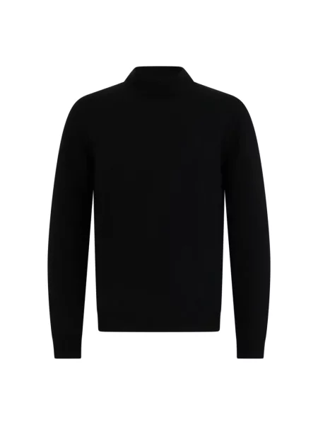 Sweter Zanone wełniany czarny