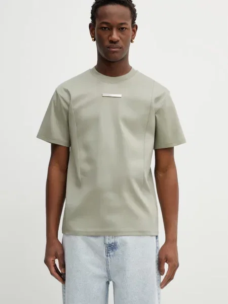 Kratka majica Heliot Emil zelena