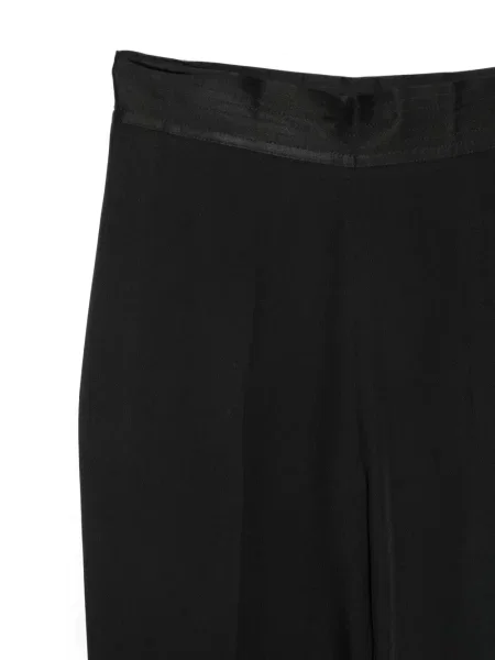 Pantaloni Simona Corsellini din satin negru