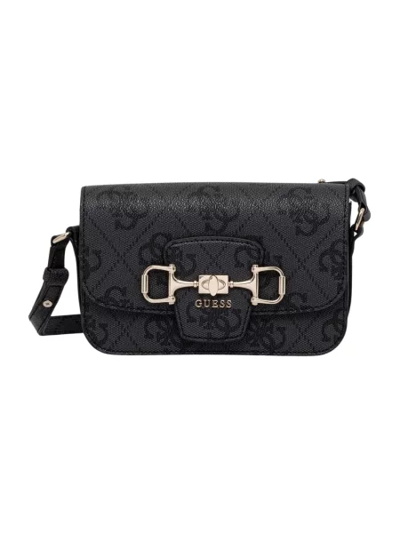Guess torebka tote z imitacji skóry JANIE czarna