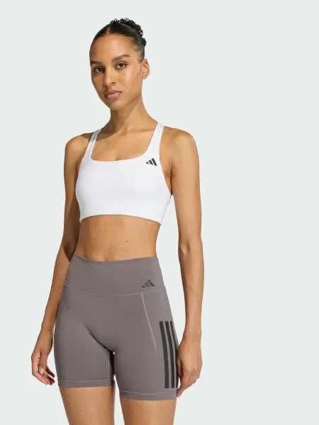 Спортивний топ adidas комбінований верх білий