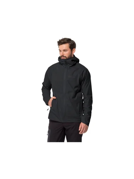 Geacă Jack Wolfskin negru