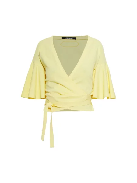 Bluzka Jacquemus żółta