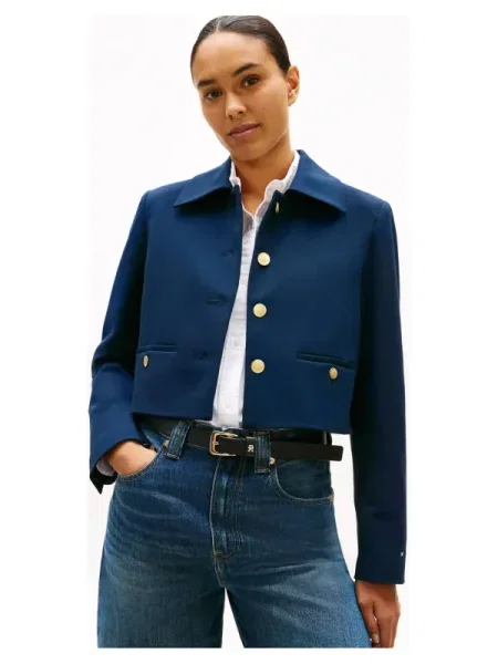 Tommy Hilfiger Geacă | Cropped Fit