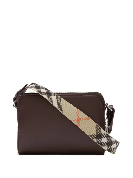 Pledinė crossbody torbica Burberry ruda