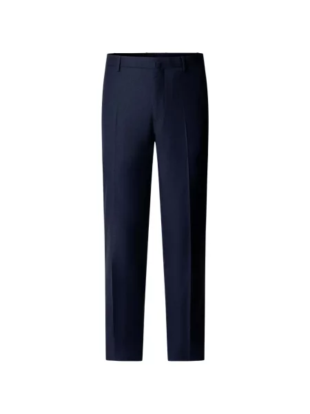 Pantaloni Hackett London de lână albastru