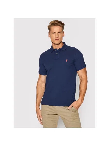 Μπλουζάκι πόλο Polo Ralph Lauren ναυτικό μπλε