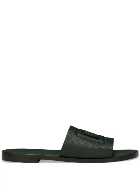 Papuci Dolce & Gabbana verde