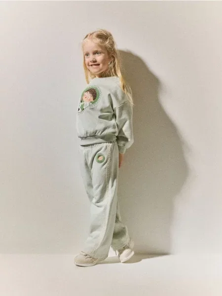 Reserved Штани Pucio блідо-зелений зелені