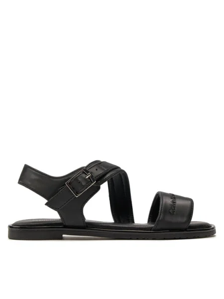 Calvin Klein Jeans Sandale Flat Sandal M negru