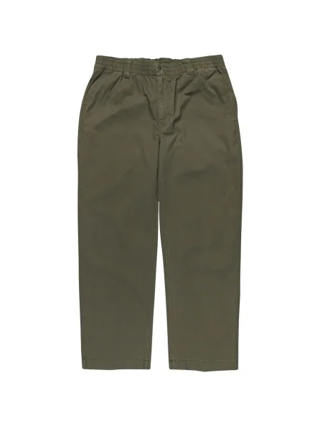 Pantaloni chino Element verde