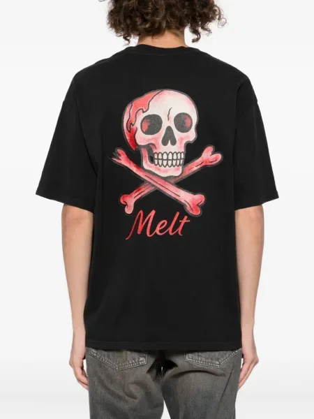 Tricou Melt cu imagine negru