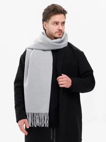 Шарф Without серый