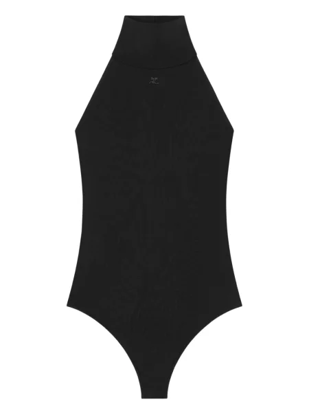 Bodi Courreges od jersey crna