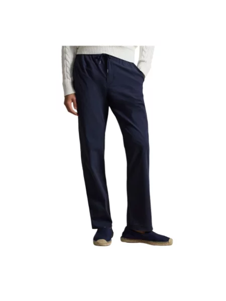 Spodnie Ralph Lauren niebieskie