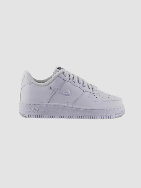Кожаные кроссовки Nike Air Force 1 белые
