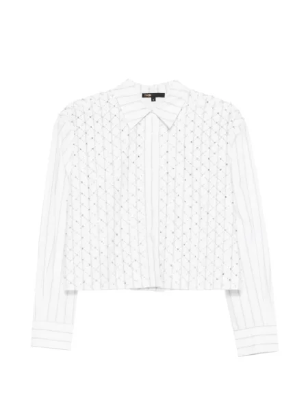 Cămașă Maje cu dungi alb