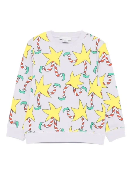 Bluza dziecięca Stella Mccartney fioletowa