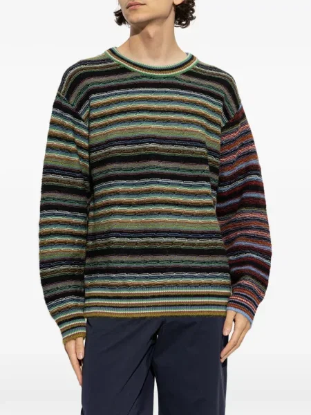 Pulover Ps Paul Smith cu dungi negru