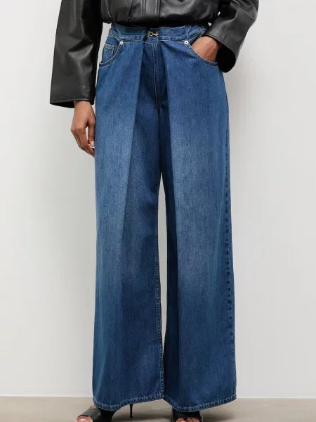 Answear.LAB blugi wide leg de damă