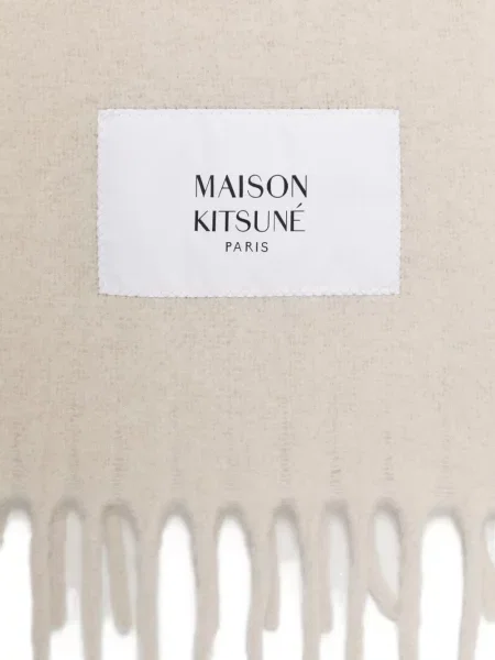 Fular Maison Kitsune cu franjuri