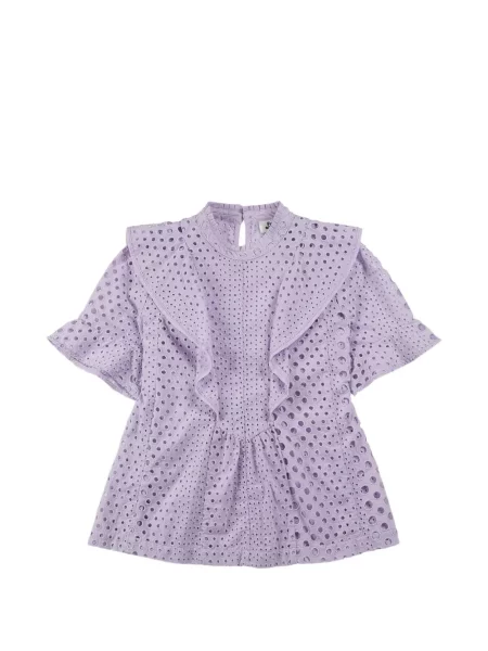 Bluză Future Classics cu volane violet