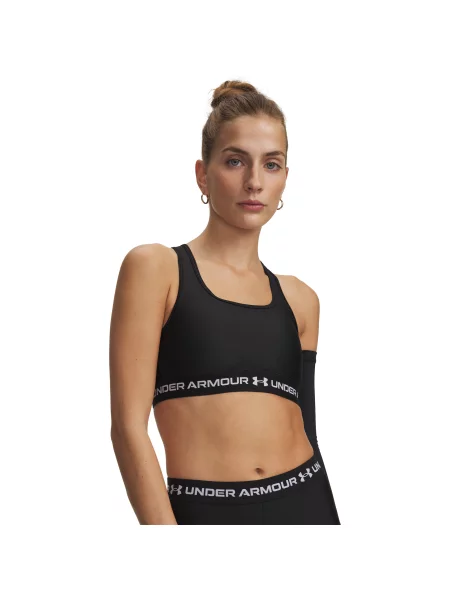 Križni hrbet modrček Under Armour črna