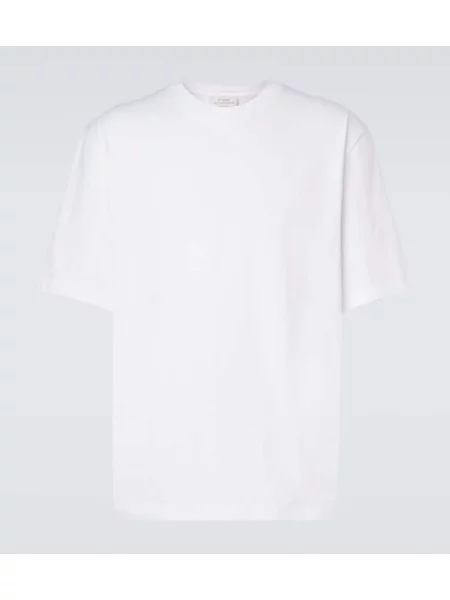 Tricou Studio Nicholson din jerseu alb