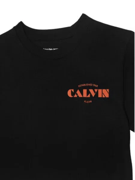 Calvin Klein Póló Small Chest fekete