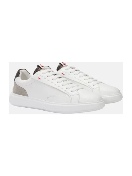Sneakersy Peuterey skórzane białe